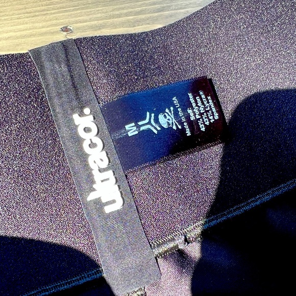 Ultracor x Soulcycle High-Rise Knockout metallic Skull Leggings size Medium - Picture 9 of 10